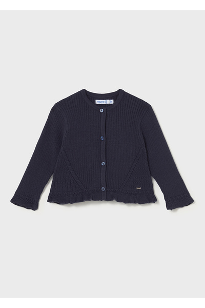MAYORAL Baby Girl Knitted Cardigan Navy Blue 2358