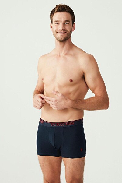 U.S. Polo Assn. U.S. Polo Assn. Men's 3-Piece Logo Cotton Boxed Comfortable Stretchy Boxer