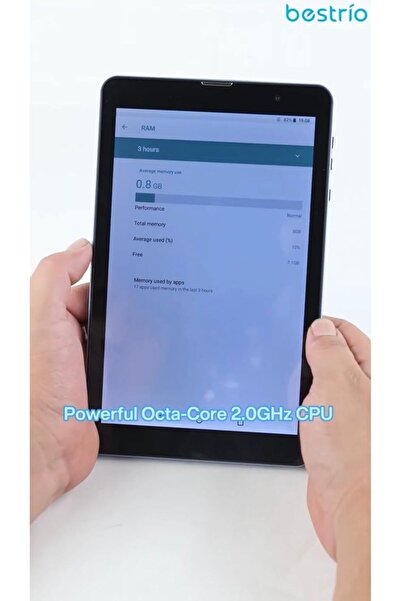 Bestrio S8 Tablet, 8-inch IPS Display, 8GB RAM, 512GB ROM, 5G Network, Android 14, 5000mAh Battery