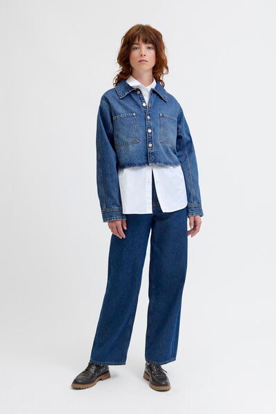 Jack & Jones Women's Denim Shirt Jacket - Cana