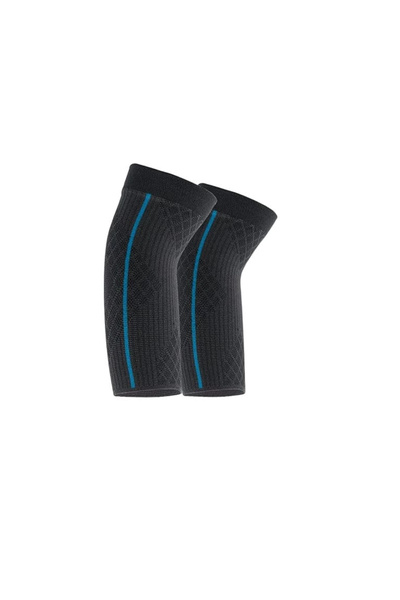 Glsety Σετ 2 επιγονατίδων, υφασμάτινες, μπλε/μαύρες, μέγεθος L