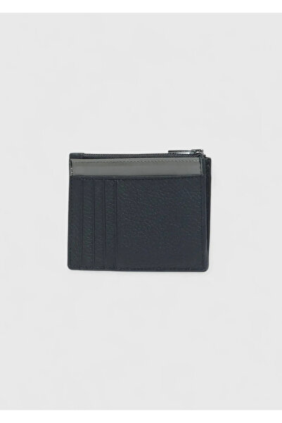 Ramsey Black Calfskin Card Holder