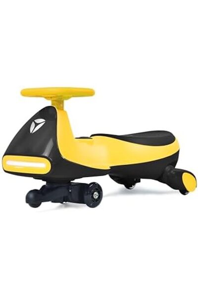 Generic 12V N7 Pro Electric Wiggle Car with Pedal, Rechargeable Battery, CyberWiggle, 2-in-1 Swing Car, 2 Sp