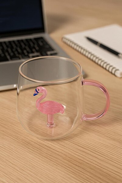 isra kristal Decorative Swan Figured Glass Mug – Coffee, Tea and Herbal Tea Cup