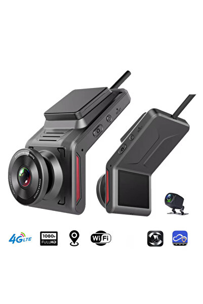 OEM Camera Auto Dubla Fata si Spate, Full HD, K18A ,Conexiune 4G Cartela SIM, Control din Aplicatie