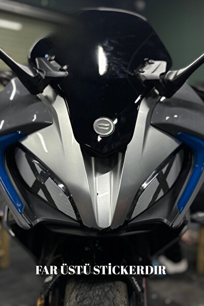 Banxtre مجموعة ملصقات علوية للمصابيح الأمامية لـ CFMOTO SR250 لا تعيق الإضاءة...