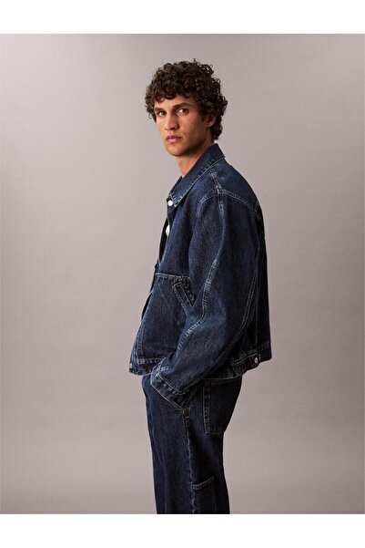 Calvin Klein LS INDIGO GRAVEL WORKWEAR JKT