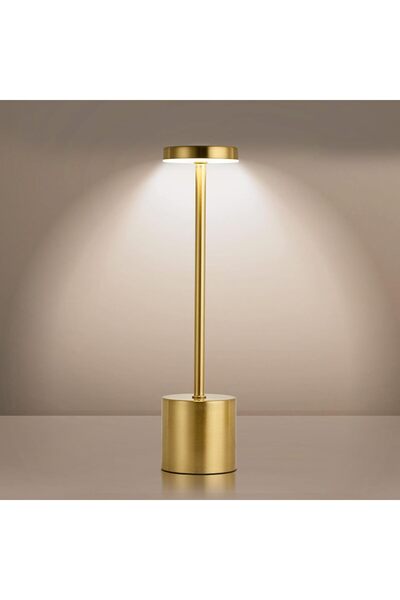 Led مصباح مكتبي لاسلكي قابل لاعادة الشحن 1200mAh