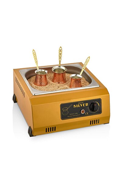 Silverinox 2179-g Sand Coffee Maker, Gold