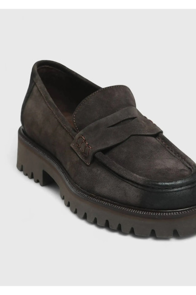 Ramsey Brown Suede Casual Loafer
