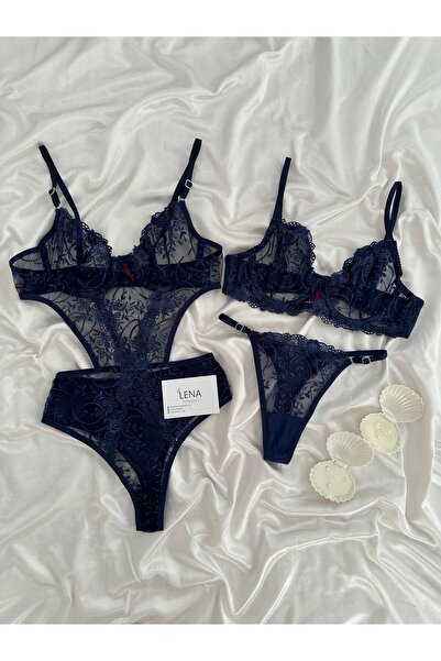 Lena Homewears Σετ εσωρούχων Lena Sofla Σουτιέν & Μποντάκι