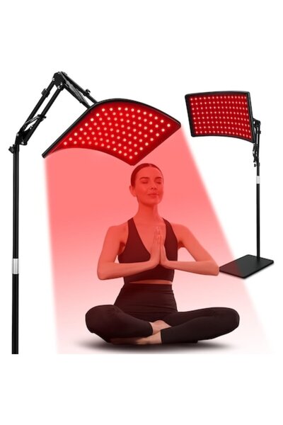 OEM Dispozitiv terapie cu lumina rosie si infrarosu 660nm & 850nm, 120 LED, fototerapie pentru piele