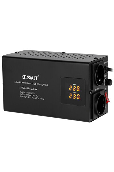 Kemot Automatic Voltage Stabilizer 1000 VA Wall Mount