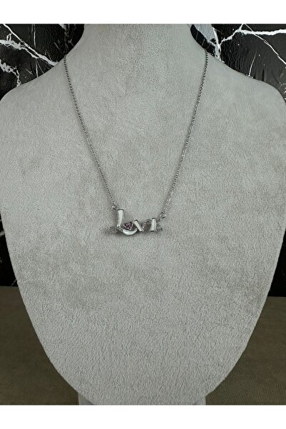 Mutenaura Love Written Steel Necklace