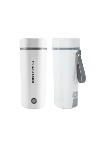 ET-LIFE Portable Electric Kettle, Stainless Steel Liner Travel Electric Cup Home Mini Heating Teapot 350ml