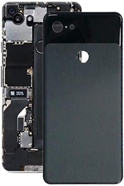 Generic غطاء خلفي للبطارية لهاتف Google Pixel 3 XL - أسود