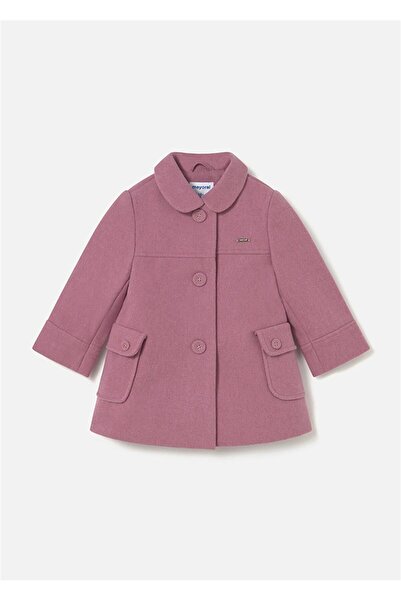 MAYORAL Baby Girl Cashmere Coat Pink 2433