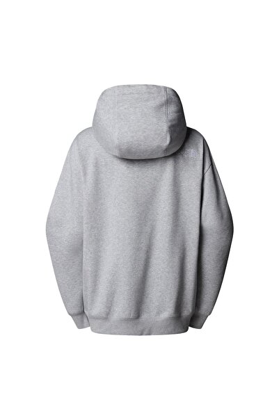 THE NORTH FACE W Essential Oversize Hoodie Women's Sweatshirt Nf0A89Endyx1 Grey-M