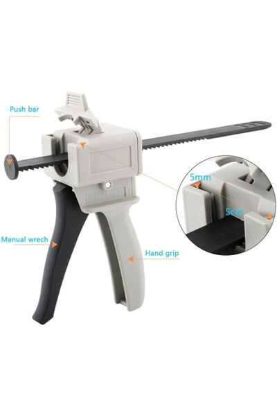 Generic Shadoo 55cc PUR Rework Cold Gel Liquid Glue Dispensing Gun Mobile Phone Repair Tools