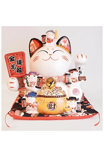 MOBI Pisica Norocoasa Decorativa a Comoarei si Norocului Infinit