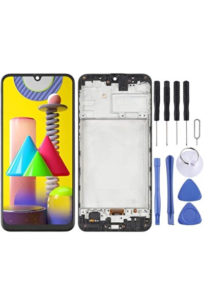 Generic 6.36 inch OLED Material LCD Screen and Digitizer Full Assembly with Frame for Samsung Galaxy M31 / G