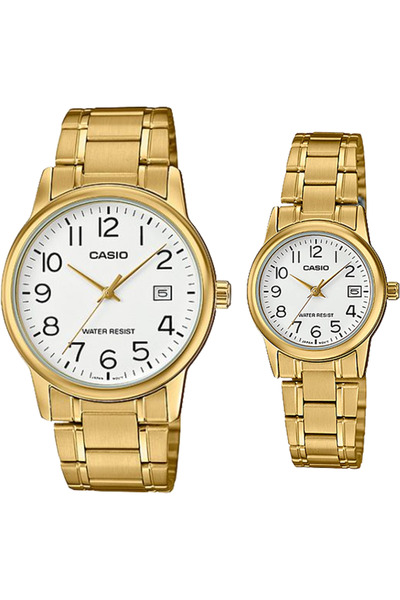 Casio M/LTP-V002G-7B2 Analog Couple [Couple Box]