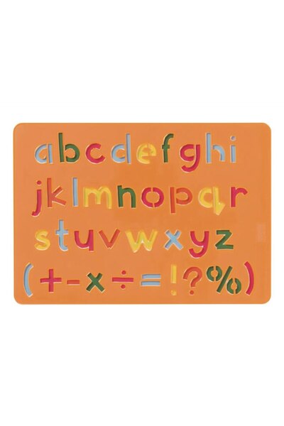 SOHO Set cu 6 sabloane educative prescolare si scolare cu tematica diferita, 20x27 cm, Multicolor
