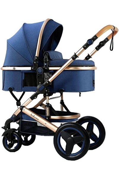 Generic OriginalBelecoo Baby Stroller with High View, Double Push Rod Can Sit...