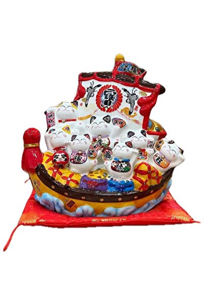 MOBI Lucky Decorative Ship - Vessel of Wealth and Prosperity