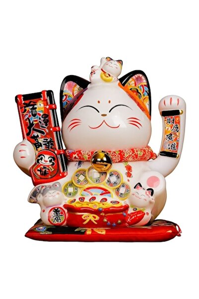 MOBI Pisica Decorativa a Domniei Norocului si a Inimii Imbelsugate