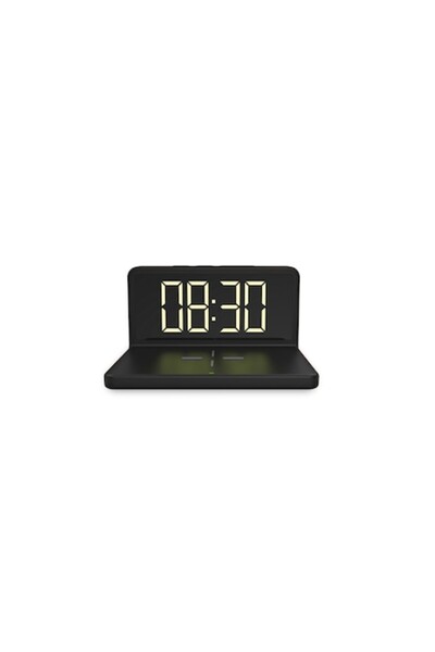 SOHO Ceas deșteptător digital cu încărcare wireless pentru smartphone, 140 x ...