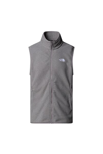 THE NORTH FACE Erkek Glacıer Fleece Polar Yelek NF0A8DQNCQI1 Gri-XS