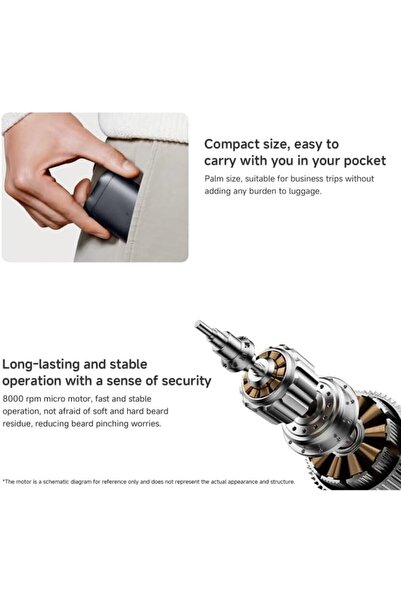 Generic Original For Xiaomi Mijia Electric Shaver S200