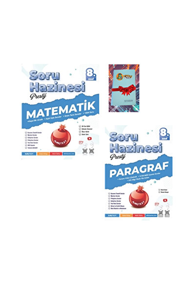 Nartest Yayınları 8. Sınıf Prestij PARAGRAF + İNKILAP TARİHİ Soru HAZNESİ (DE...