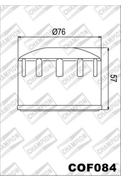 FERODO COF084 MOTORCYCLE AIR FILTER - COMPATIBLE WITH CHAMPION, APRILIA, GILE...