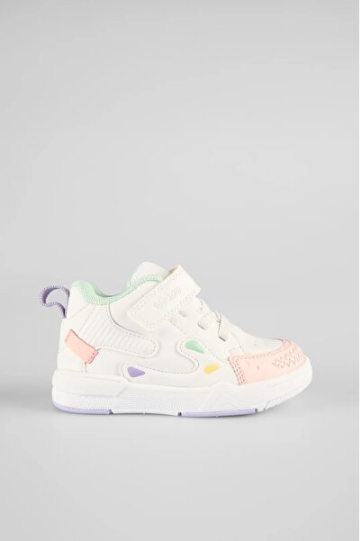 Vicco Nita Sports Boots between Size 22-25 - White-Pink