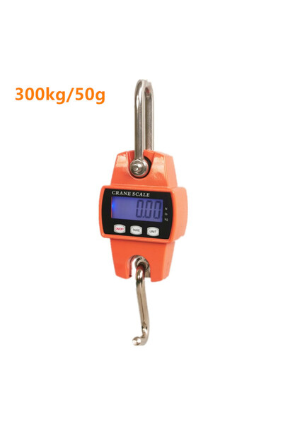 Choice1 ميزان رافعة رقمي 300 كجم، وزن 300 كجم، 150 كجم/50 جم، 200 كجم/100 جم، 500 كجم/100 جم، خطاف تعليق شديد التحمل