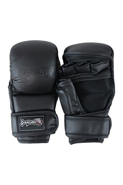 Dragondo 30157-P MMA Eldiveni Siyah Antrenman Eldiveni Kaplumbağa Mma Eldiveni