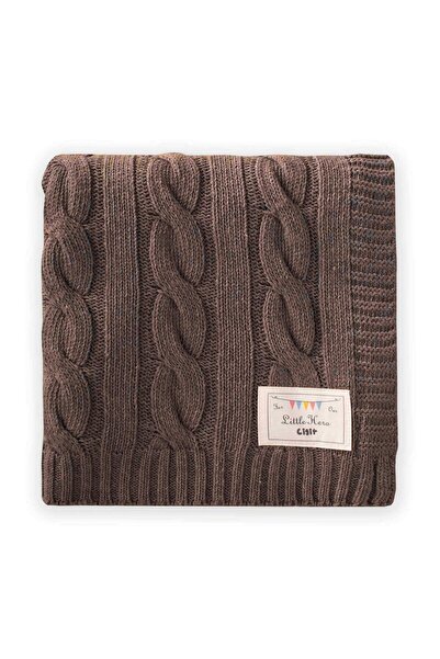 Cigit Hair Knitted Blanket 80X100 cm (+/-5 cm) Mink