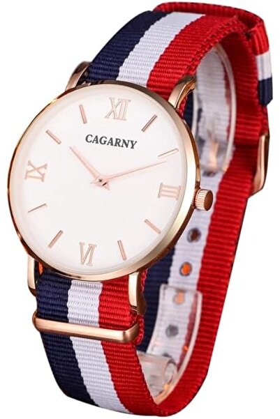 Generic ساعة يد كوارتز رفيعة للغاية بتصميم موجز من CAG.ARNY 6812 مع سوار نايل...