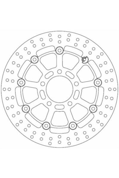 FERODO Disc Frână Moto FMD0241RX - Racing, compatibil cu Suzuki GSX-R 600 (20...