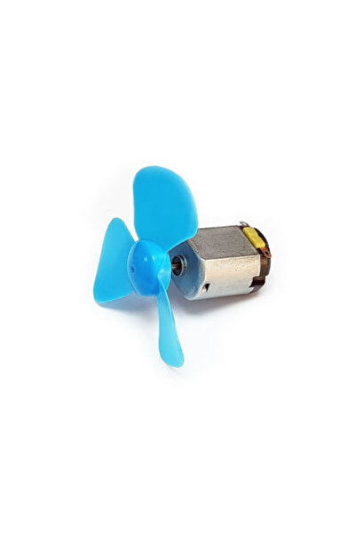 URETMAKER Motor Pervane Set 10 lu (Motor Pervane 2Li Pil Yuvası ON-OFF Anahtar) Uyumlu