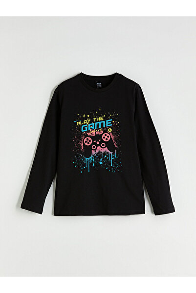 LC Waikiki Момчешка тениска с кръгло деколте