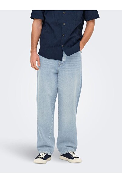 Only & Sons Locker geschnitten ONSFADE Hohe Taille Locker geschnitten Jeans