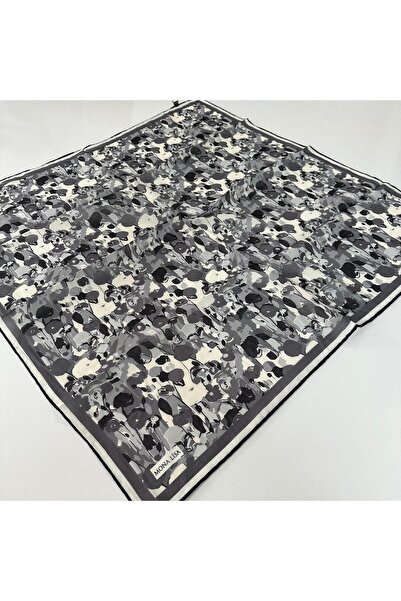 Sinem وشاح موناليزا من القطن الناعم LDFR5809