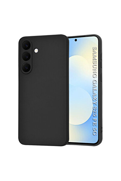 Techsuit Θήκη σιλικόνης Samsung Galaxy S25 FE SoftFlex, μαύρη