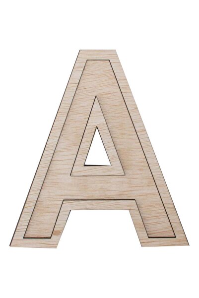 OEM Litera din lemn Blank HH1503 pentru Licheni - 22x25 cm