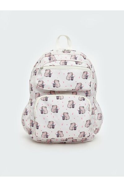 LC Waikiki LCW ACCESSORIES Printed Girl's Backpack