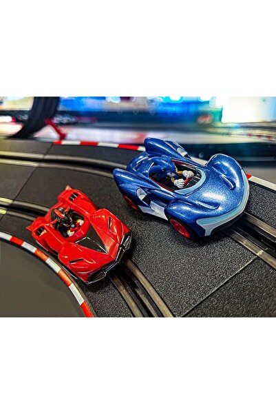 Carrera GO!!! Sonic the Hedgehog Slot Car Race Track Set | 4.9m Loop Track | Sonic vs Shadow