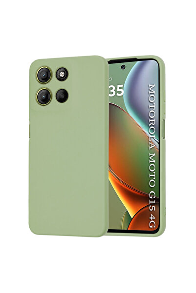 Techsuit Husă din silicon Motorola Moto G15 SoftFlex, verde